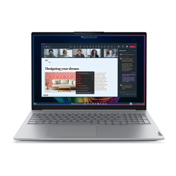 LENOVO ThinkBook 16 G9, prenosnik z Intel Core Ultra 5 325, 16-palčni WUXGA zaslon, 16 GB RAM, 512 GB SSD, Windows 11 Pro, Arctic Grey, 3-letna garancija