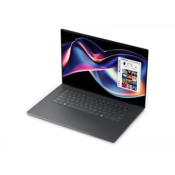 DELL XPS 16 DA16260 prenosnik, Intel Core Ultra X7 358H, 16-palčni zaslon na dotik, 32 GB RAM, 2 TB SSD, Intel Arc grafika, Windows 11 Pro z Copilot+, Graphite