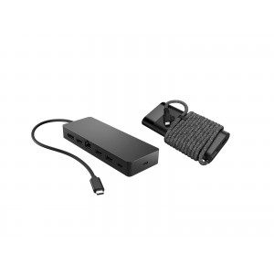 HP univerzalni USB-C razdelilnik in polnilec za prenosnik, komplet