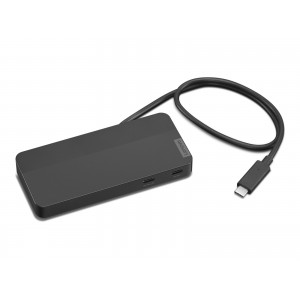 LENOVO USB-C potovalna priklopna postaja za dva zaslona z 100W adapterjem (EU)