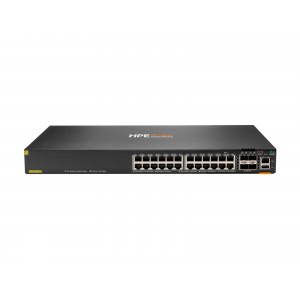 HPE Aruba Networking CX 6200F 24G Class-4 PoE 4SFP+ 370W switch (omrežni preklopnik)