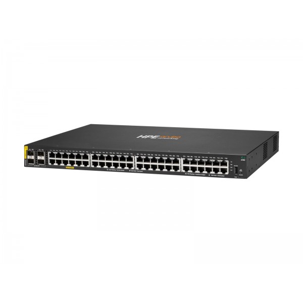 HPE Aruba Networking CX 6100, 48G, Class4 PoE, 4 x SFP+, 740 W, switch (omrežni preklopnik)