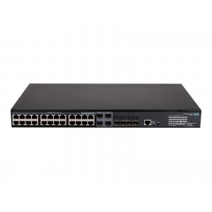 HPE FlexNetwork 5140 EI switch (omrežni preklopnik), 24G PoE+ z 370 W, 4 SFP+ priključki, vključno z napajalnikom