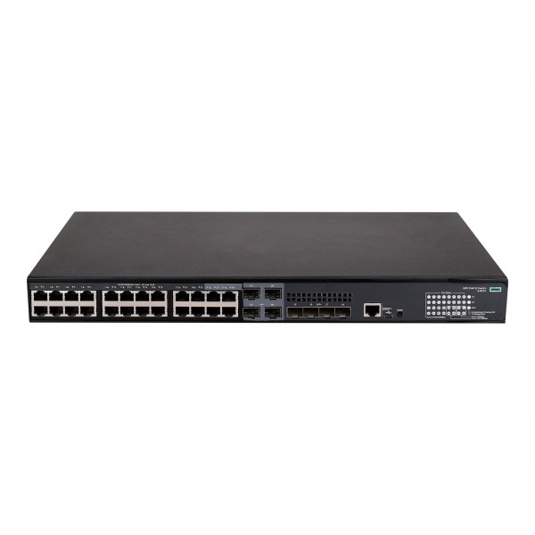 HPE FlexNetwork 5140 EI switch (omrežni preklopnik), 24G PoE+ z 370 W, 4 SFP+ priključki, vključno z napajalnikom