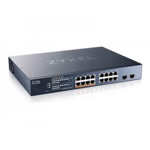 ZYXEL XMG1915-18EP, 16-portni 2.5GbE, 2 SFP+, 8 x PoE++ 802.3bt 180W, pametni switch (omrežni preklopnik)