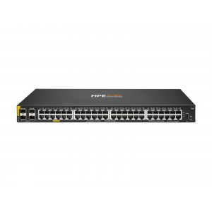 HPE Aruba Networking CX 6100, 48G, Class4 PoE, 4 x SFP+, 740 W, switch (omrežni preklopnik)