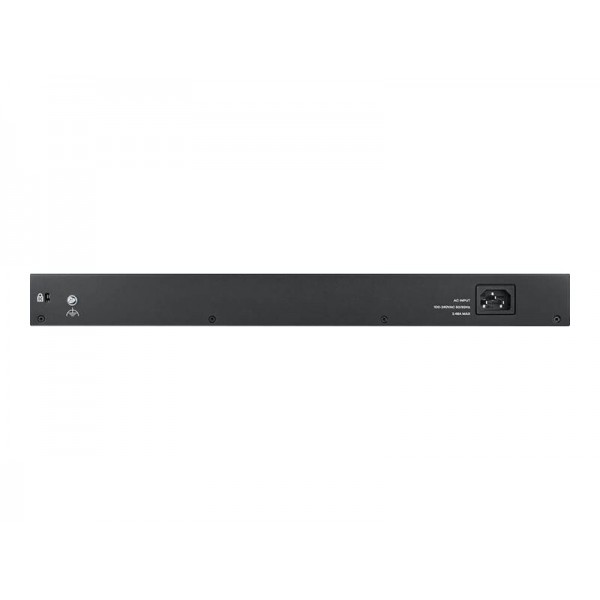 ZYXEL Zyxel GS1900-48HP v2, 48-portni GbE L2 Smart switch (omrežni preklopnik), 170 W, za vgradnjo v rack
