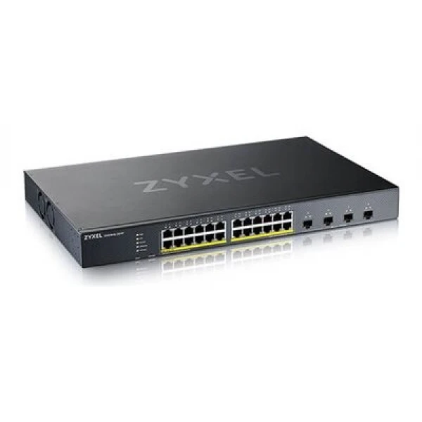 ZYXEL XGS1935-28HP 28-portni pametni upravljalni PoE switch (omrežni preklopnik), 24x Gigabit PoE in 4x 10G SFP+, hibridni način, samostojen ali z NebulaFlex Cloud, 375 W
