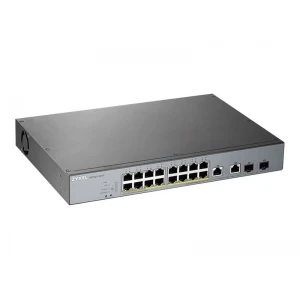 ZYXEL GS1350-18HP, 18-portni upravljan PoE switch (omrežni preklopnik) za CCTV z dolgim dosegom, 250 W