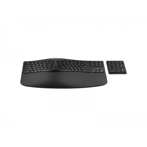 Črna ergonomska brezžična tipkovnica HP 965 Adriatics