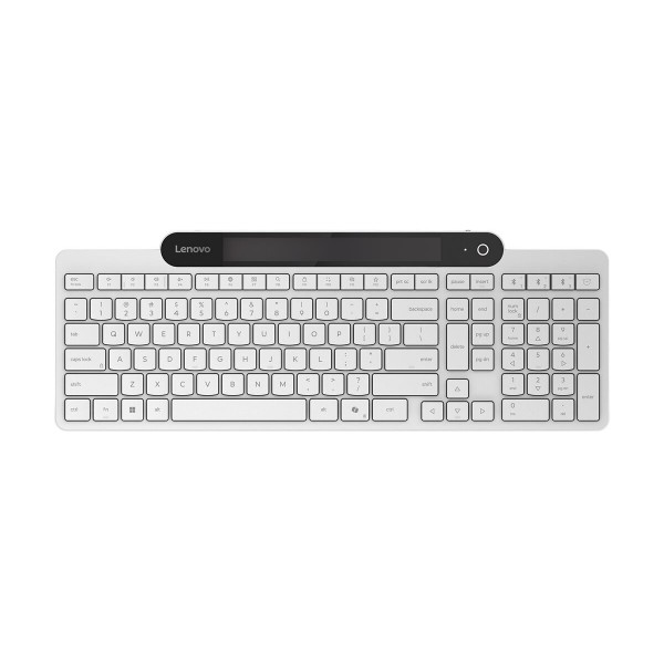 LENOVO samopolnilna Bluetooth tipkovnica, slovenska, bela, 1 leto garancije