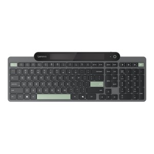 LENOVO samo-polnilna Bluetooth tipkovnica – slovenska postavitev, črna, 3-letna garancija