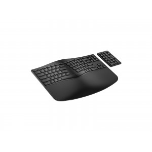 Črna ergonomska brezžična tipkovnica HP 965 Adriatics