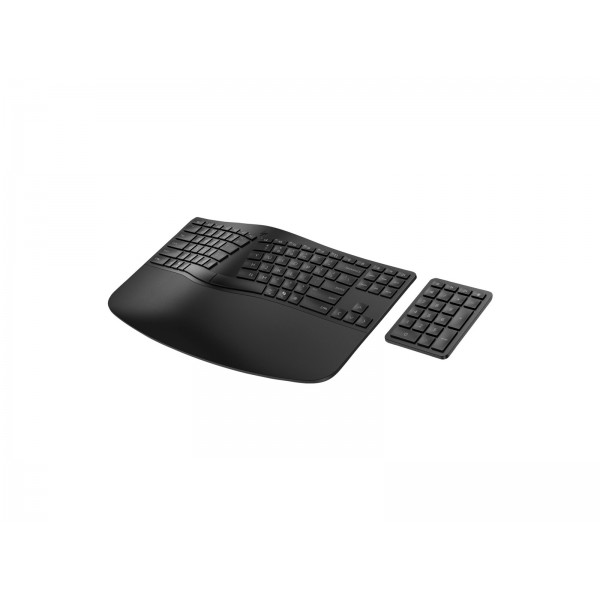 Črna ergonomska brezžična tipkovnica HP 965 Adriatics