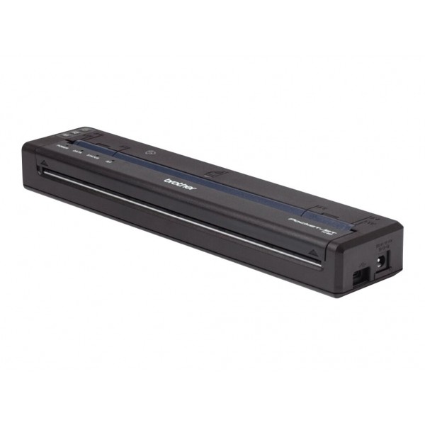 BROTHER PocketJet 8 PJ-883 tiskalnik, črno-beli (mono) z neposrednim termalnim tiskanjem v formatu A4, ločljivostjo 300 x 300 dpi in hitrostjo 13,5 ppm; povezljivost: Wi-Fi, NFC, USB-C in Bluetooth 5.2 LE.