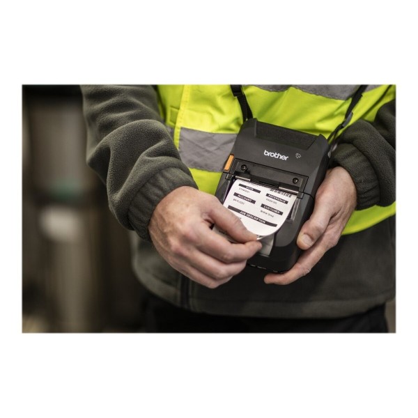 BROTHER RuggedJet RJ-3230BL etiketni tiskalnik, neposredni termični tisk, rola 72 mm, 203 dpi, 127 mm/sec, USB, NFC, Bluetooth 5.0