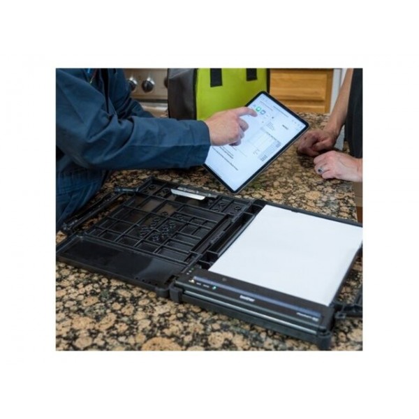 BROTHER PocketJet 8 PJ-823 tiskalnik, črno-beli (mono), direktni termični tisk, A4, 300 x 300 dpi, 13,5 ppm, USB-C