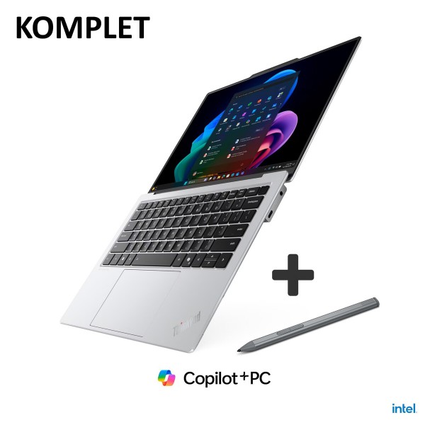 Komplet LENOVO ThinkPad X9-14 G1 Aura Edition z Intel Core Ultra 7 258V, 14-palčni 2.8K OLED, MT, 32 GB RAM, 1 TB SSD, UMA, Windows 11 Pro, 3-letna garancija + Slim Pen Magnetic