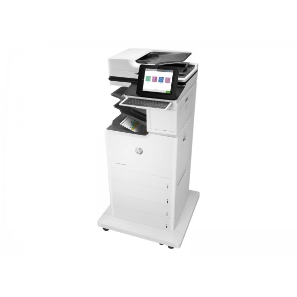 HP LaserJet Enterprise Flow MFP M681z, barvni laserski večfunkcijski A4 tiskalnik, 47 ppm pri kopiranju, 47 ppm pri tiskanju, kapaciteta papirja 2300 listov, USB, LAN