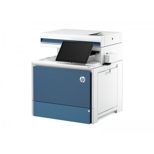 HP LaserJet Enterprise Flow MFP 5800zf multifunkcijski barvni laserski tiskalnik A4, 43 strani/min tiskanje, 43 strani/min kopiranje, 650 listov, LAN