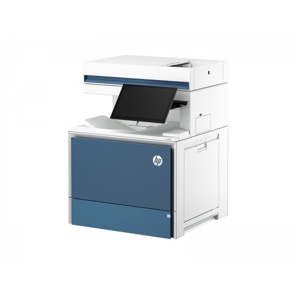 HP LaserJet Enterprise Flow MFP 6800zf - večfunkcijska barvna laserska naprava A4, kopiranje 52 str./min, tiskanje 52 str./min, kapaciteta 650 listov, LAN