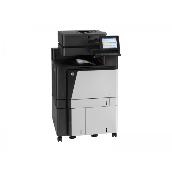 HP LaserJet Enterprise Flow M880z+ — barvni laserski večfunkcijski tiskalnik A3 (MFP), format 297 × 420 mm (A3), 46 ppm, kapaciteta papirja do 4100 listov, USB, LAN