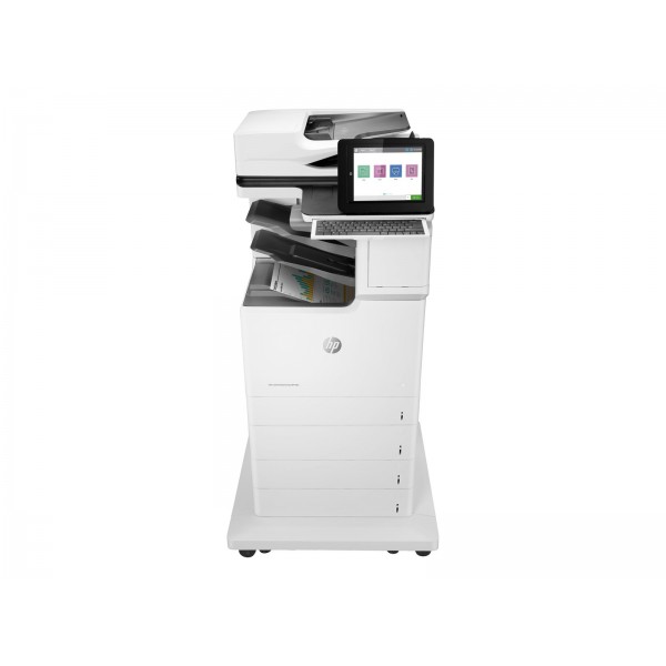 HP LaserJet Enterprise Flow MFP M681z, barvni laserski večfunkcijski A4 tiskalnik, 47 ppm pri kopiranju, 47 ppm pri tiskanju, kapaciteta papirja 2300 listov, USB, LAN