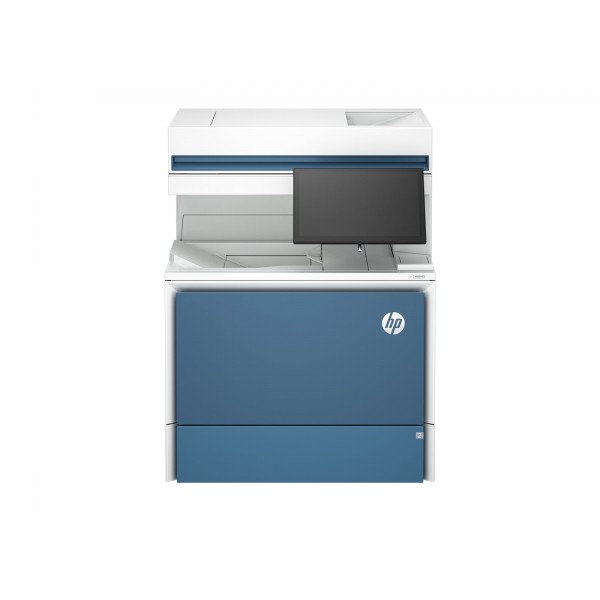 HP LaserJet Enterprise Flow MFP 6800zf - večfunkcijska barvna laserska naprava A4, kopiranje 52 str./min, tiskanje 52 str./min, kapaciteta 650 listov, LAN