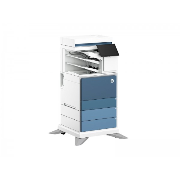 HP LaserJet Enterprise Flow MFP 6800zfsw, barvni laserski večfunkcijski tiskalnik (MFP) za format A4; tiskanje 52 strani/min, kopiranje 52 strani/min; kapaciteta papirja 1750 listov; LAN.