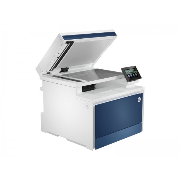 HP Color LaserJet Pro MFP 4302dw — barvni laserski večfunkcijski tiskalnik A4, 33 strani/min tiskanje in kopiranje, 300-listni vhodni pladenj ter povezljivost LAN, USB, Wi-Fi in Bluetooth