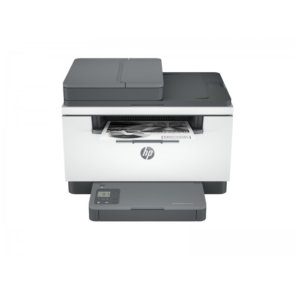 HP LaserJet MFP M234sdn, enobarvna laserska večfunkcijska naprava formata Legal, hitrost tiskanja 30 ppm, hitrost kopiranja 29 ppm, kapaciteta papirja 150 listov, povezava USB in LAN, barva Basalt.