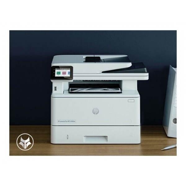 HP LaserJet Pro MFP 4102fdw, monokromatski laserski večfunkcijski tiskalnik A4, 38 str./min kopiranje, 40 str./min tiskanje, kapaciteta 350 listov, LAN, Wi-Fi, USB, Bluetooth