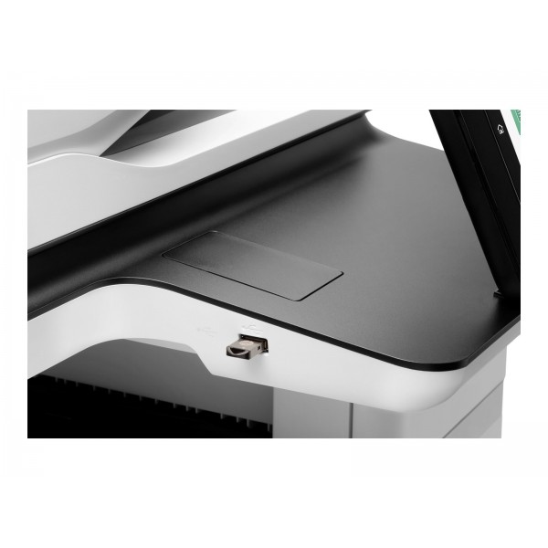 HP LaserJet Enterprise M635fht MFP, črno-beli laserski, A4 (216 x 864 mm), 61 strani/min (kopiranje), 61 strani/min (tiskanje), 1200 listov, USB, LAN