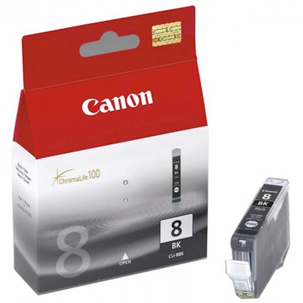 ČRNILO CANON CLI-8 ČRNO ZA IP4200/4300/5200/5300/660D/6700D/PRO9000 13ml