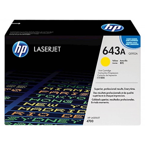 TONER HP 643A RUMEN ZA COLOR LJ 4700 ZA 10.000 STRANI