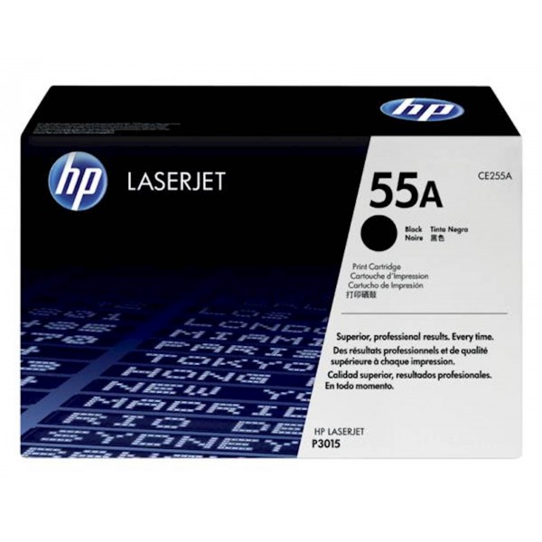 TONER HP 55A ČRN ZA HP LASERJET P3015,P3015D/DN/X ZA 6.000 STRANI