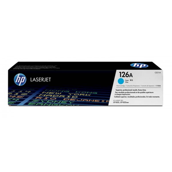 TONER HP 126A CYAN ZA LJ CP1025, M175NW/A ZA 1.000 STRANI