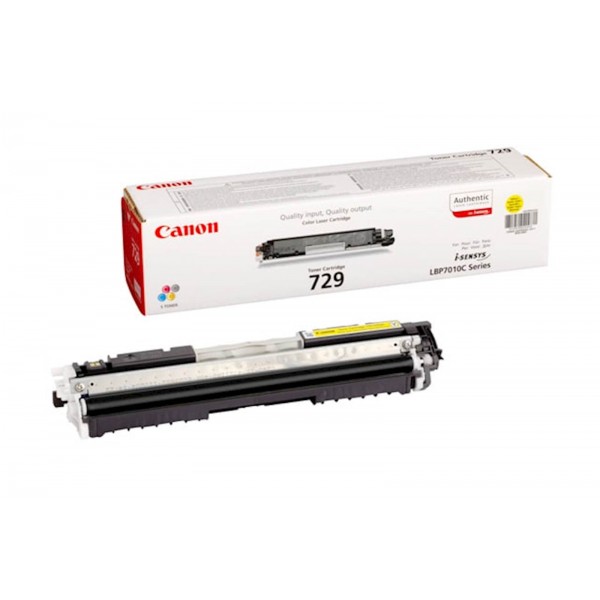 TONER CANON CRG-729 RUMEN ZA LBP7018C,7010C ZA 1.000 STRANI