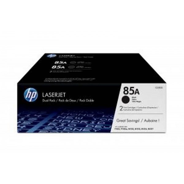 TONER HP 85A ČRN DVOJNO PAKIRANJE ZA 2X 1600 STRANI