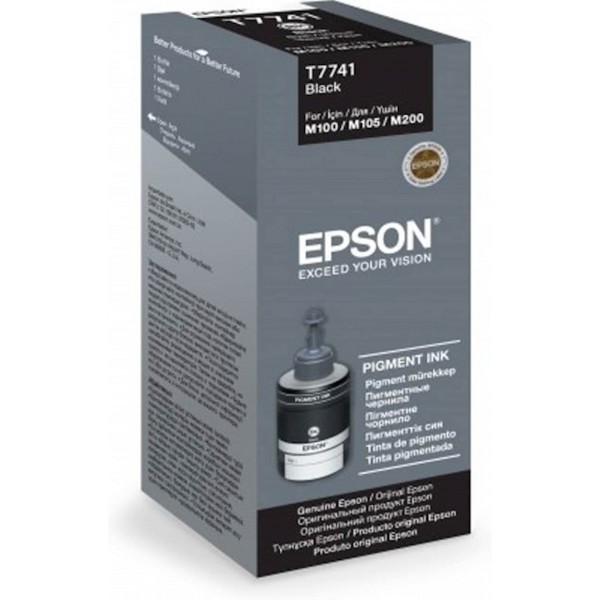 ČRNILO EPSON ČRNO-PIGMENT STEKLENIČKA ZA M100, M105, M200, L655, L605, L1455 140ml