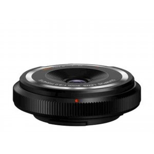 Objektiv Olympus 9mm 1:8,0 ultra ploski, fisheye, črn