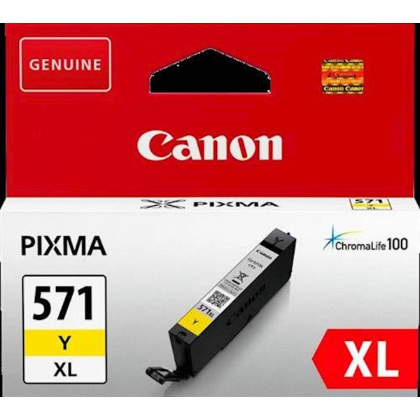 ČRNILO CANON CLI-571 RUMENO XL ZA MG5750, 11ml