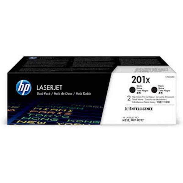 TONER HP 201X ČRN DVOJNO PAKIRANJE