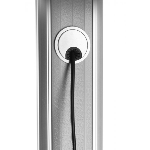 Multimedijski voziček 37''-86'' MANHATTAN, 50kg, naklon +5° do -12°, sive barve