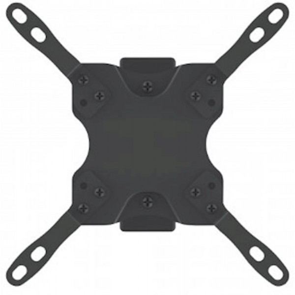 Stenski nosilec roka 13''-42'' MANHATTAN, 20kg, dvo sklepni, naklon +5° do -12°, črne barve