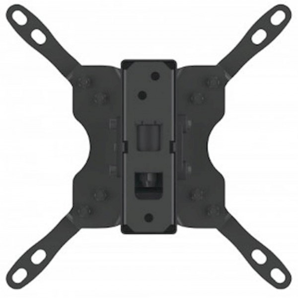 Stenski nosilec roka 13''-42'' MANHATTAN, 20kg, dvo sklepni, naklon +5° do -12°, črne barve