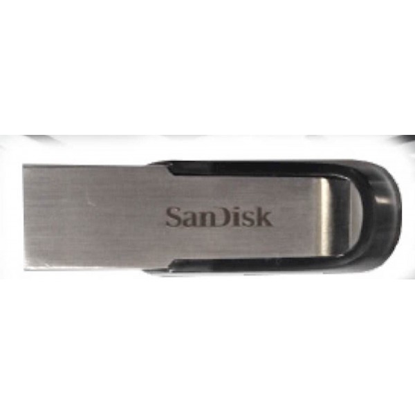 USB DISK SANDISK 16GB ULTRA FLAIR, 3.0, srebrn, kovinski, brez pokrovčka