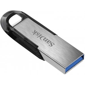 USB DISK SANDISK 32GB ULTRA FLAIR, 3.0, srebrn, kovinski, brez pokrovčka