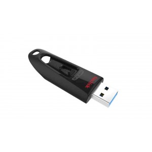 USB DISK SANDISK 32GB ULTRA, 3.0, črn, brez pokrovčka
