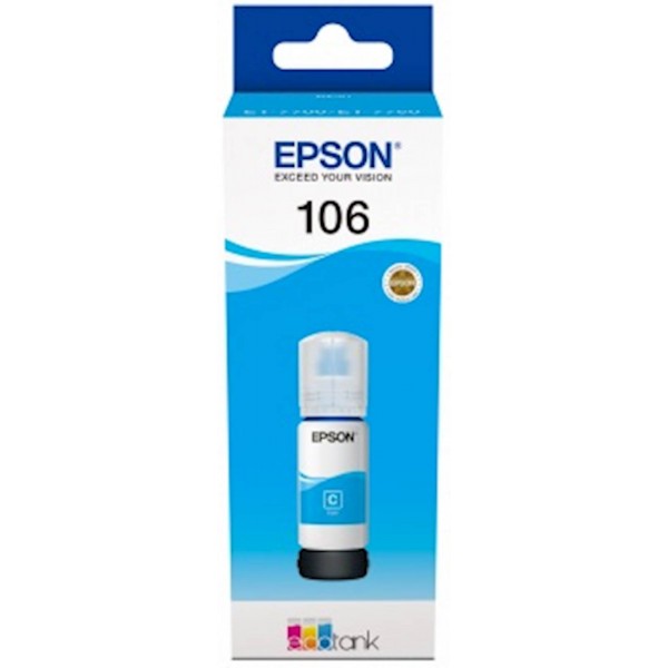 ČRNILO EPSON CYAN 106 STEKLENIČKA ZA L7160/L7180 70ml
